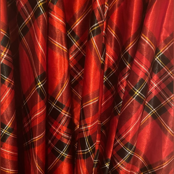 NWT plaid bow maxi skirt - Picture 6 of 7
